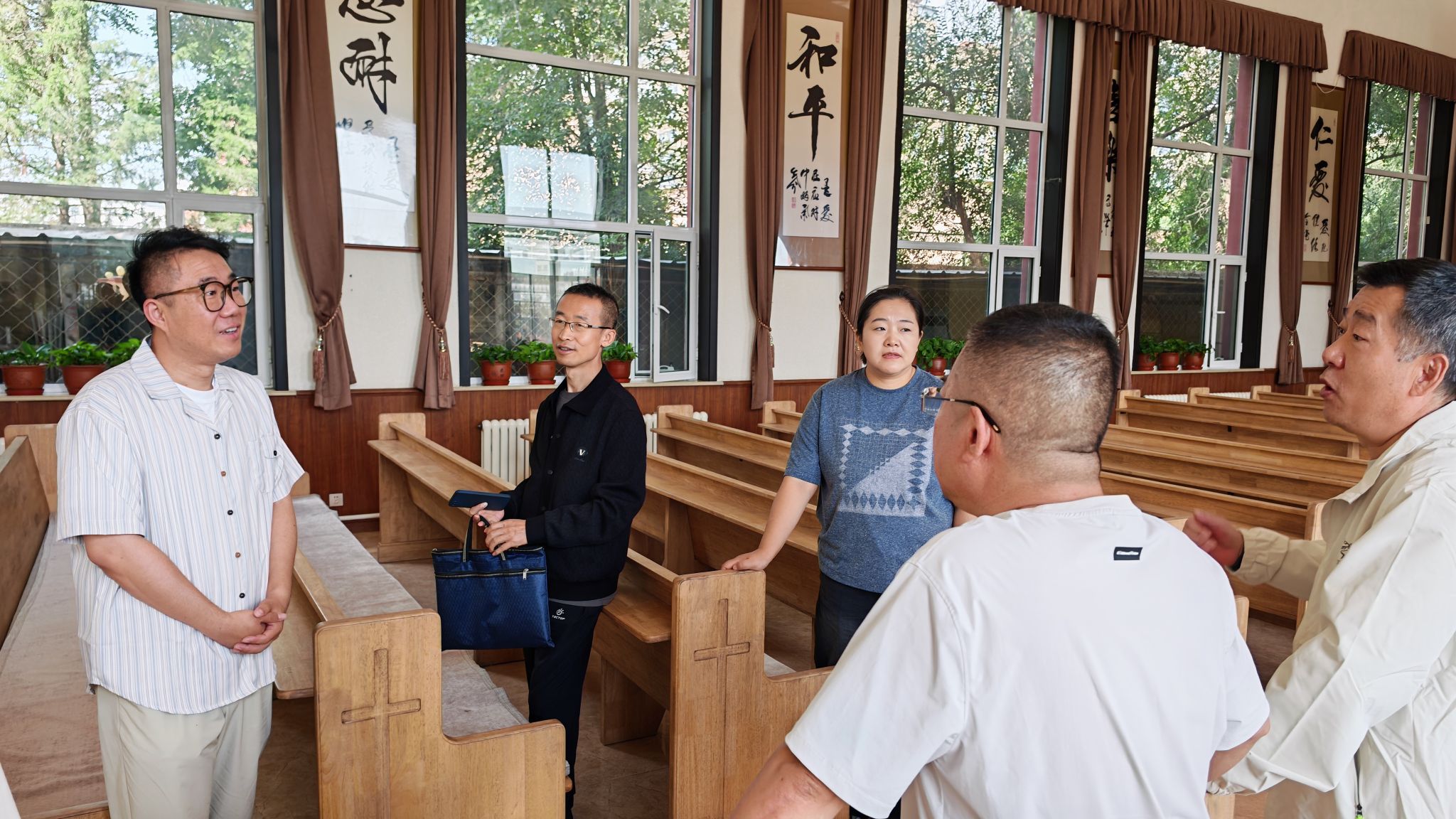 學(xué)校黨委統(tǒng)戰(zhàn)部聯(lián)合多部門開展校園周邊宗教領(lǐng)域安全排查